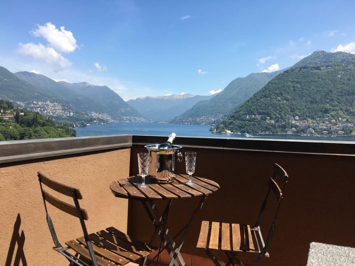 Appartamento Tra Lago E Cielo Como Exteriör bild